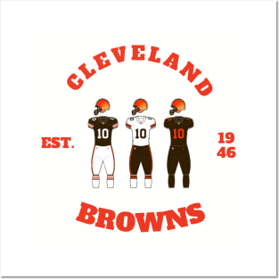 Cleveland Browns/Pittsburgh Steelers Posters and Art